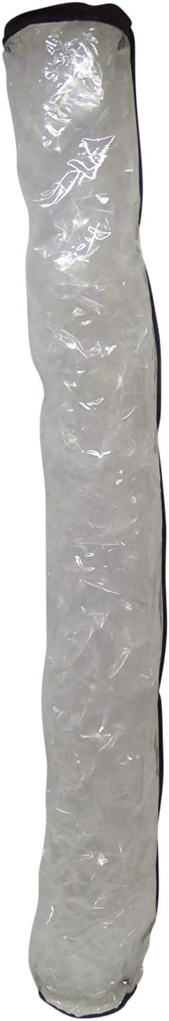 Clear PVC Storage Bag with Zip for Garden Parasol 154 x 19 cm 61" x 7"