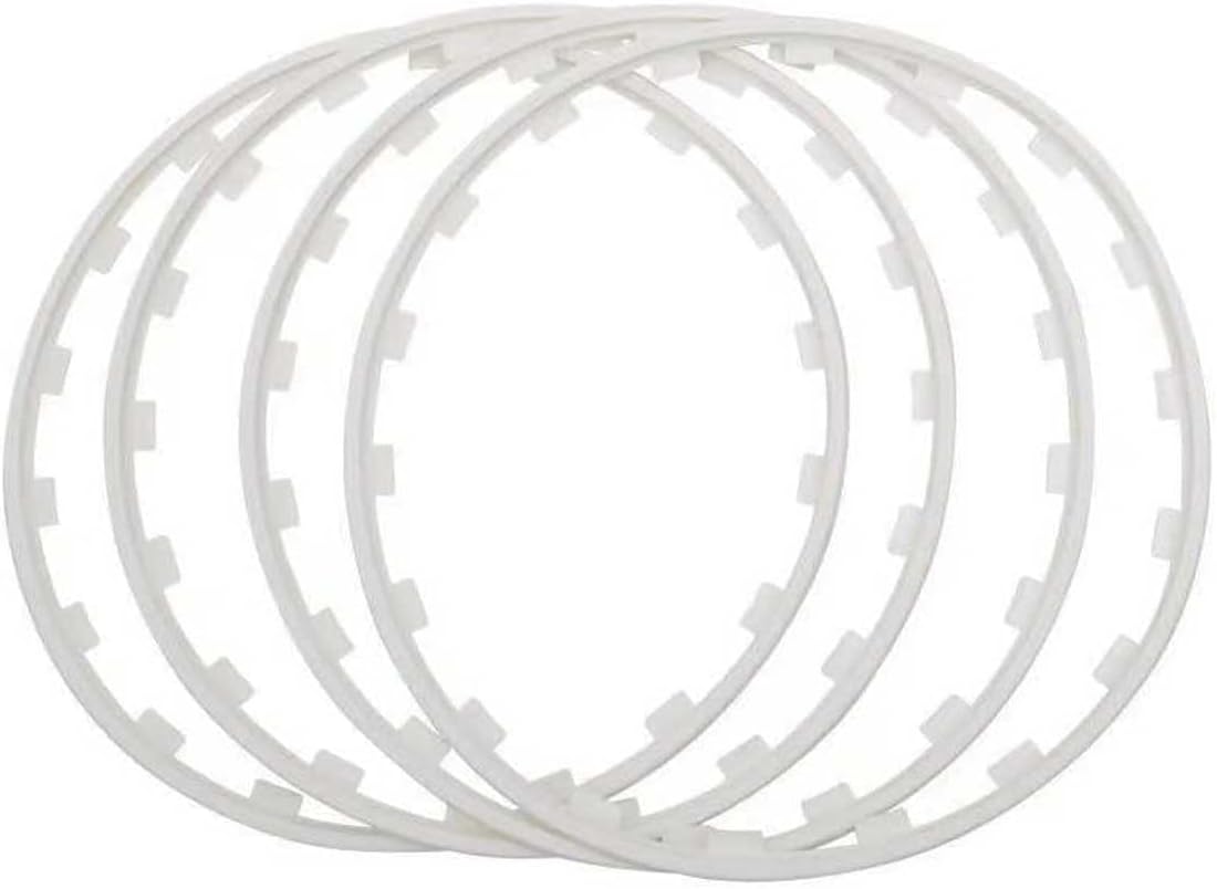 Car Wheel Protection Ring for LR2/LR3 | LR2 L359 (Type LF)/LR3 L319 (Type LA) 2005-2009, Nylon Wheel Rim Protector Ring Anti-Scratch Hub Guard Strip Tire Protector Accessories