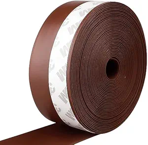 Doliva Transparent Silicone Door Sealing Strip for Home, Air Gap Waterproof Shield Weather Strip Self-Adhesive Door/Window Tape for Seal, Cockroach Bugs Insect Stopper Sealing Tape (3 Meter)