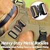 rabbitgoo Tactical Dog Harness Medium Sized, Heavy Duty Pet Harness with Handle, No-Pull Service Vest Medium Breed, Adjustable Military Dog Vest for Training Hunting Walking, Brown, M