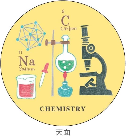 Green Flash Japanese Washi Masking Paper Tape / STUDY HOLIC (Chemistry [ ST-015 ])