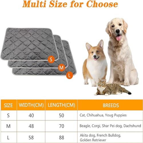 Ceboic Self Heating Dog Bed Pet Mat, Thermal Pet Pad Dog Cat Blanket No Electric Ultra Warm - Image 2