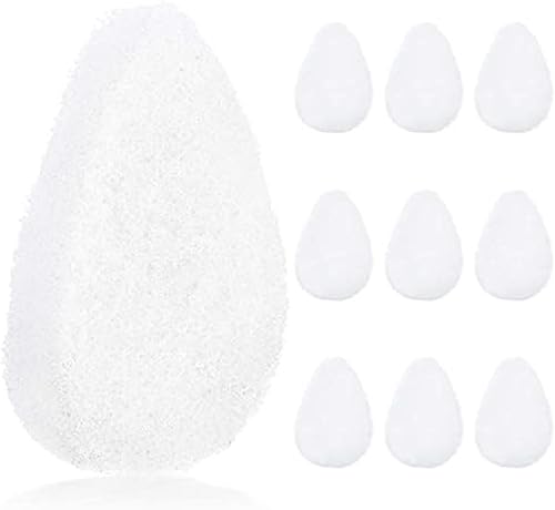 Miniatura 6 de IMPRESA Paquete de 20  2 texturas Esponjas faciales para limpieza diaria y exfoliante suave, almohadillas exfoliantes estilo Buff Puff para eliminar