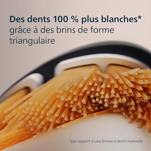 Philips Sonicare A3 Premium tout-en-un - têtes de brosse à dents de rechange d'origine, noir, lot de 2, HX9092/88