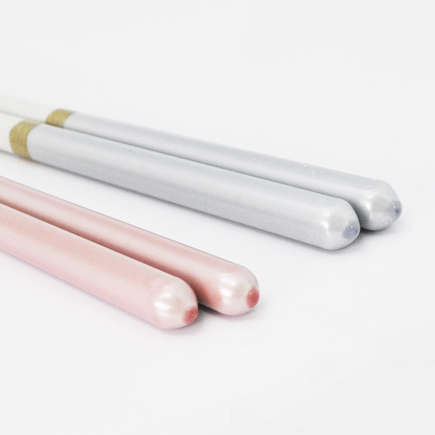 Ishida 63168 Couple Chopsticks in Paulownia Box with Chopsticks Rest, Champagne Pair