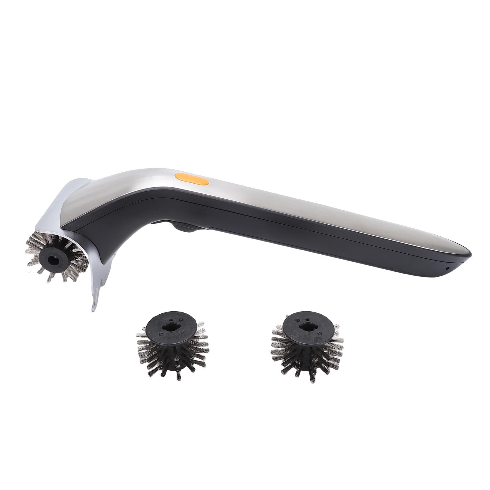banapoy Cepillo Eléctrico para Parrilla, Potente Cepillo para Parrilla Barbacoa, Limpieza Recargable con Dobles, Rociador Agua, para