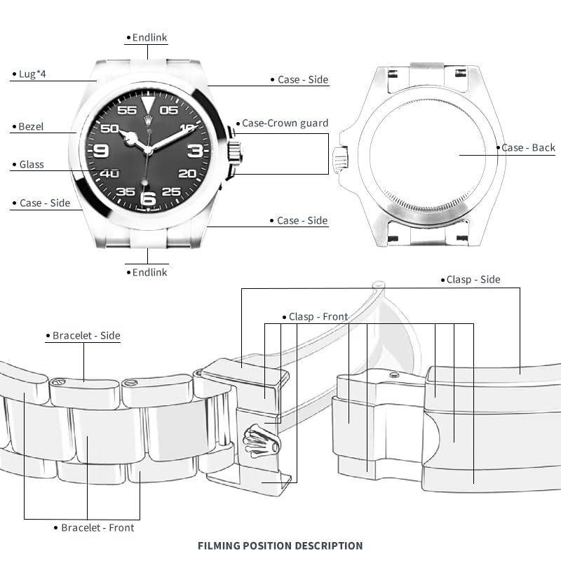 Amazon.co.jp: FineWatchCare FWC 腕時計保護フィルム ROLEX