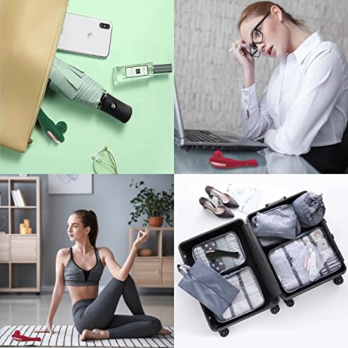 Fuigarry Electric Handheld Back Massager-20 Vibration Modes And 8 Speeds-Shoulders & Neck Full Body Muscle Tissue Waterproof Massage Tools-Cordless & Portable For Muscle Pain Relief & Fatigue. (Black) #TOP6