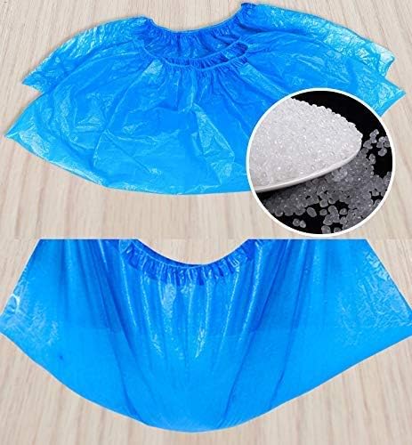100 Pack（50 Pairs）Disposable Boot Shoe Covers Waterproof Shoe Cover Boot Covers non-slip Workplace Indoor Carpet Floor Protection Fits Most keep Your Shoe Clean (100) image 5