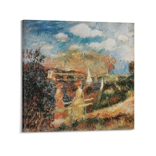 La Seine à Argenteuil Renoir affiche suspendue textile haute qualite