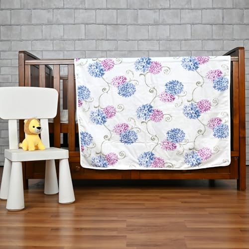 Image of Divine Casa Cotton Dohar for Kids Single Bed 135 x 100 cm, 120 GSM Lightweight Summer Blanket, Soft Breathable AC Quilt, Reversible Comforter for All Seasons