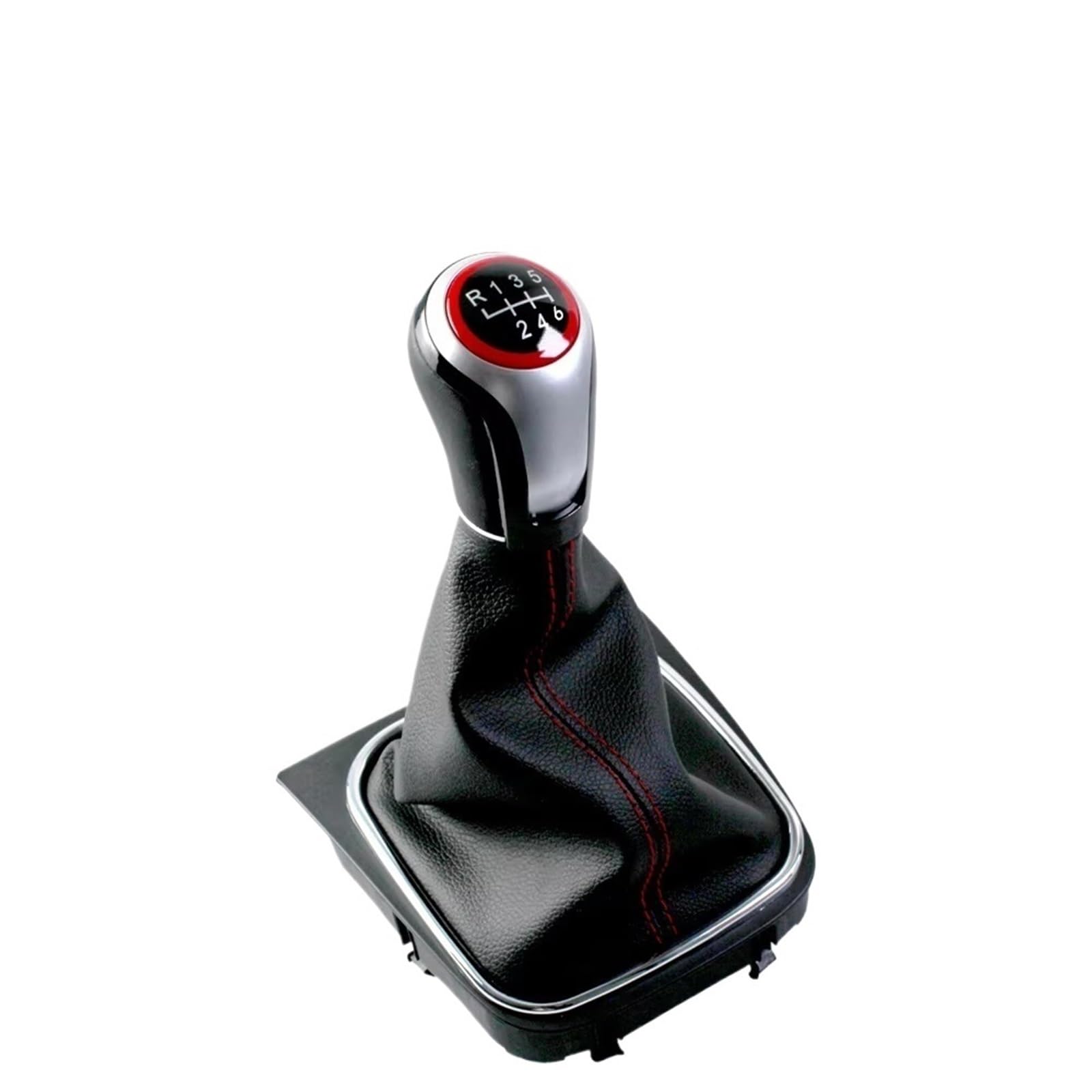 ONHBGTX Gearshift Lever Compatible with VW for Golf for Rabbit for Jetta MK5 2004 2005 2006 2007 2008 2009 Gear Shift Knob Suit Automotive Components