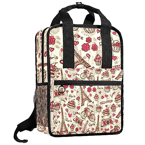 Sac à dos garçon Tour Eiffel idéal pour l'école et sorties à Paris