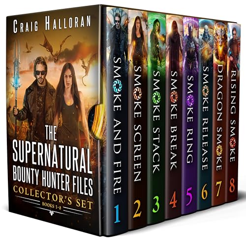 Cover of The Supernatural Dragon Hunter Files Collector's Set