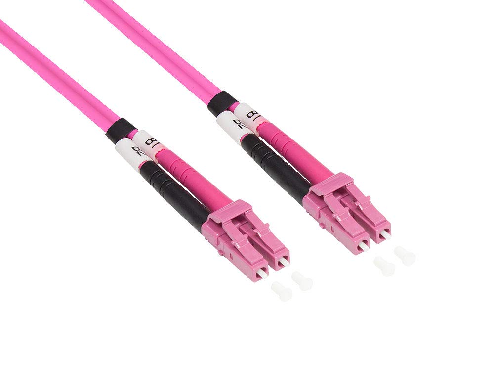 Patchkabel LWL Duplex OM4 (Multimode, 50/125) LC/LC, 5m, Good Connections®