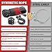 HOKINETY Synthetic Winch Rope Kit - 3/16