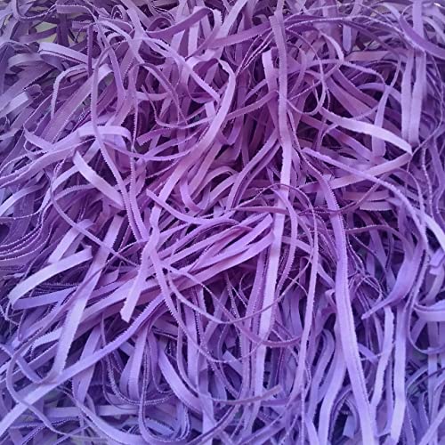 Image of Shredded Paper for Packing 1kg, Paper Shred, Paper Grass Purple, Decorative Paper Fillers for DIY Crafts, Easter Basket, Christmas, Birthday Decoration