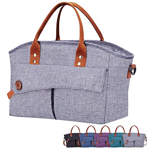 Giotto Insulated Fashionable Adult Lunch Bag for Women Reusable Leakproof Cooler Lunch Box