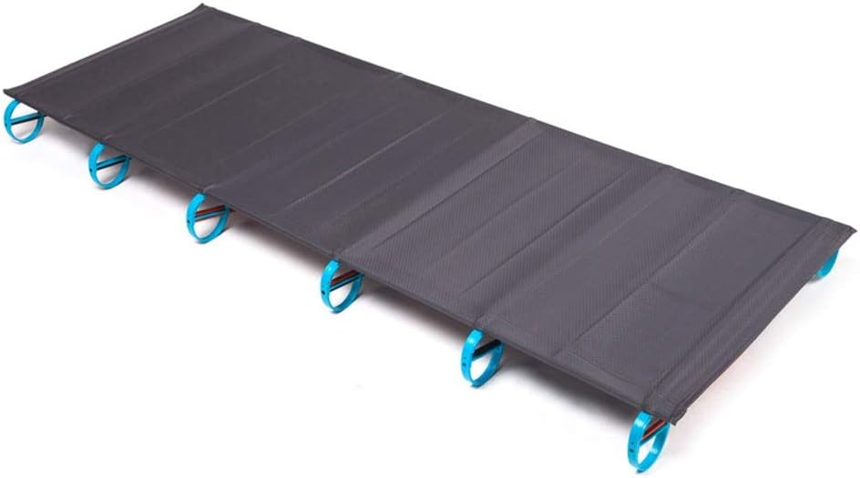 Outdoor Portable Camping Light Folding Camp Bed Tear-Resistant Oxford Cloth Aluminum Replacements for Tent Adults Youth Outdoor Travel