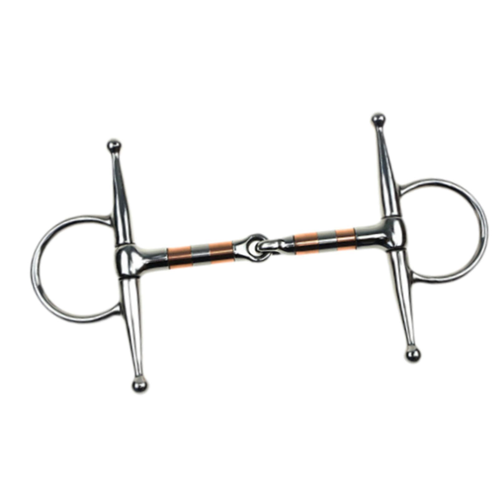Milageto Filetto per Cavallo Filetto a Bocca per Cavallo Filetto a Forma di H Filetto per Cavallo Filetto per Monta Filetto Robusto Morso per
