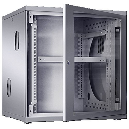 Preisvergleich Produktbild Rittal FlatBox DK 6HE BxT 600x400mm grau 19"" Profilschienen, 7507000