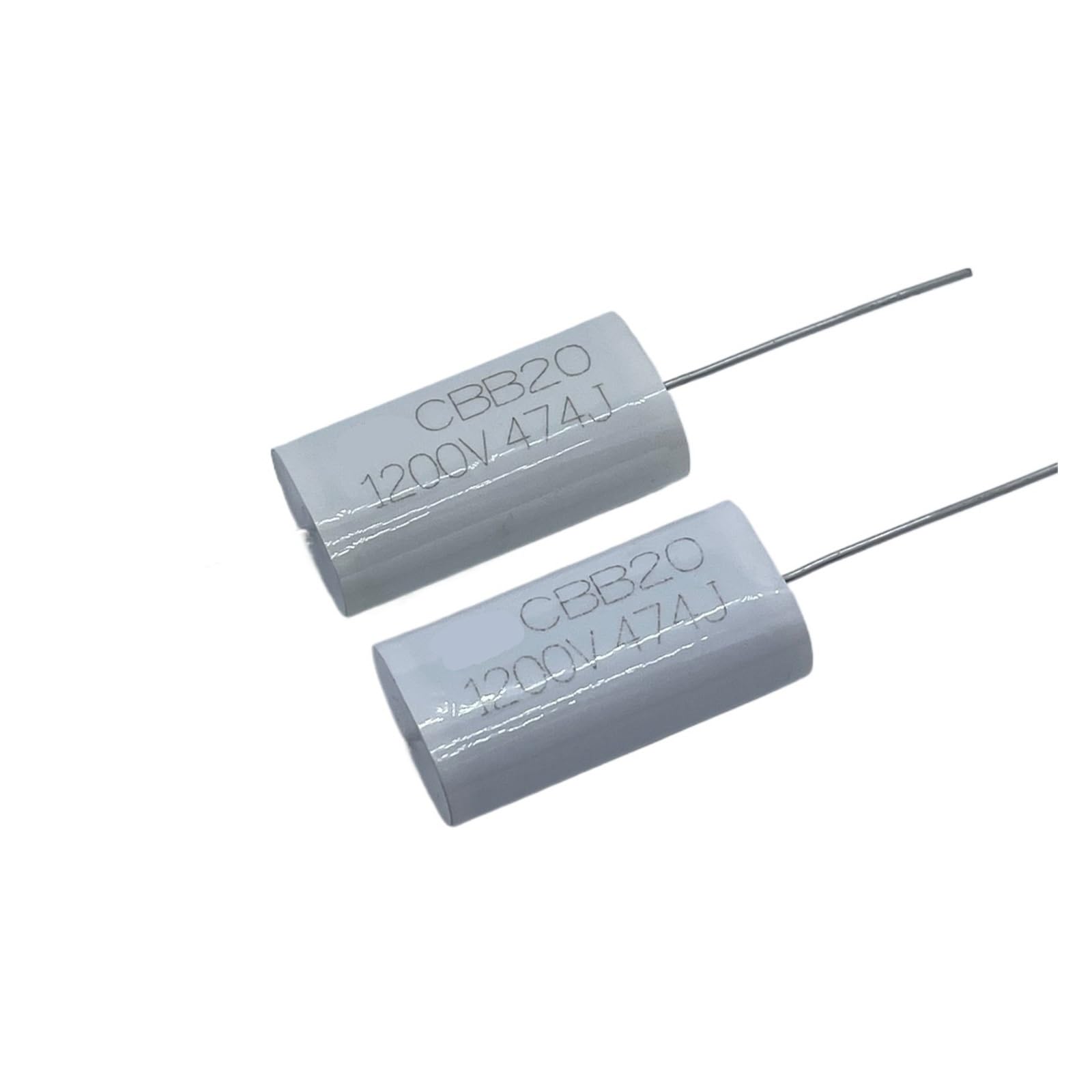 LEOTNNDQ 1pcs CBB20 Series 0.47UF 1200V Copper Pin Protection Film Capacitor