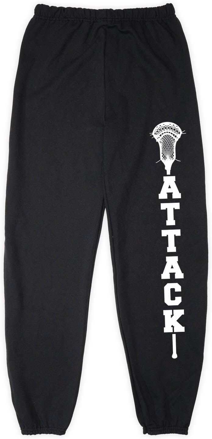 Guys Lacrosse Attack Sweatpants | Guys Lacrosse Apparel by ChalkTalk Sports | Multiple Colors | Youth and Adult Sizes