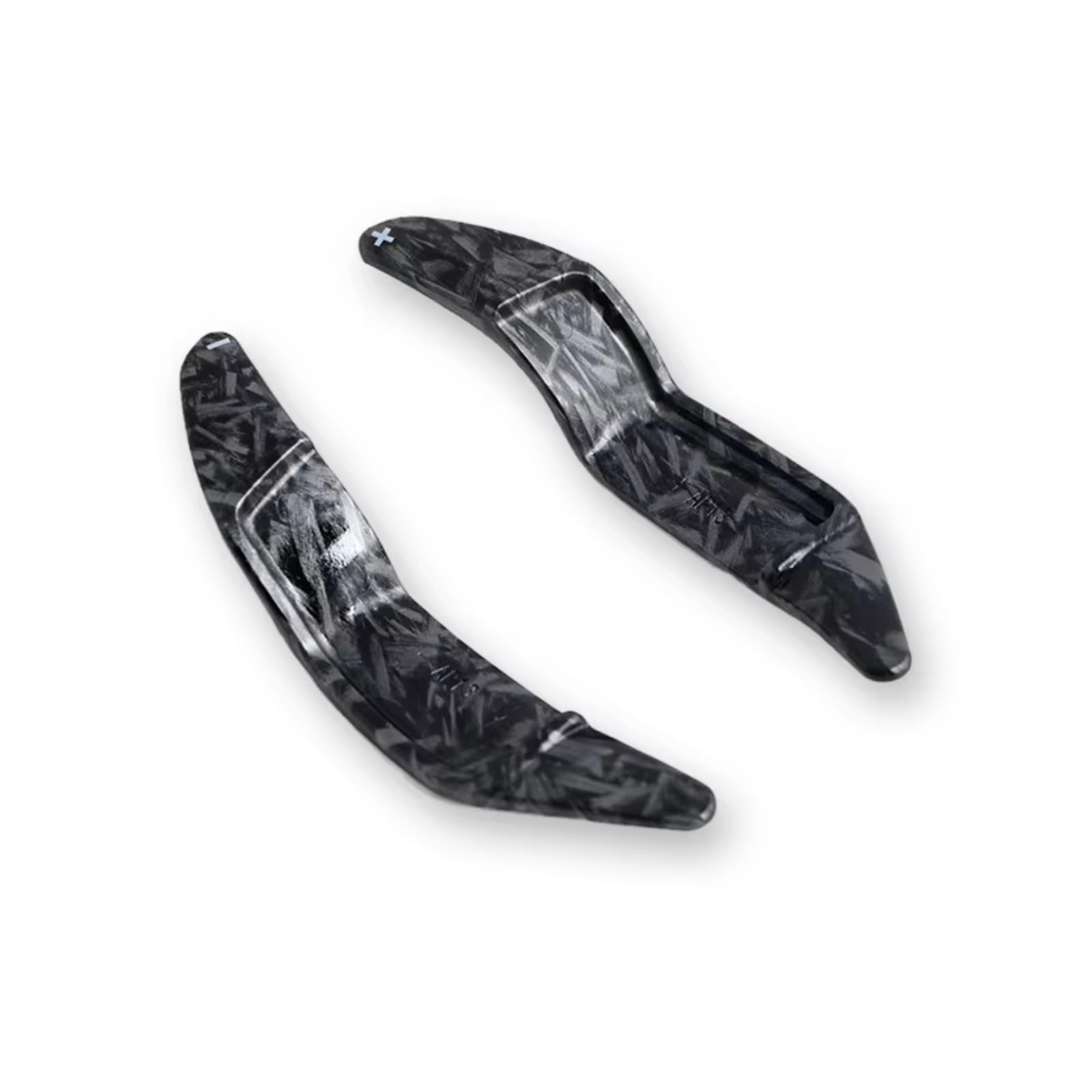 Ymnhbik Satin Black Gear Shift Paddles Compatible With Mini For Cooper S Jcw For Roadster Coupe For Paceman For Cooper R55 R56 R57 R58 R59 R60 R61 Car Paddle Shifters(Satin Black)