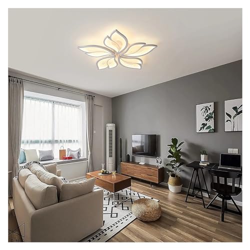 Plafofonniers LED variable 70W lustre moderne luminaire de salon - 6
