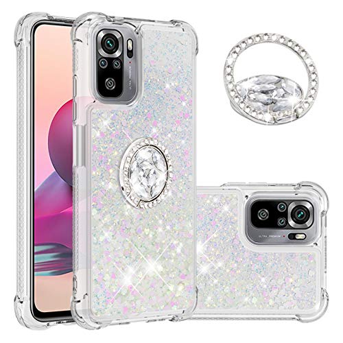 Coque Xiaomi Redmi Note 10 4G antichoc dotée d'un support bague créatif