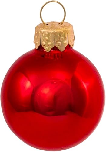 Miniatura 3 de Kurt Adler Juego de bolas de cristal multicolor