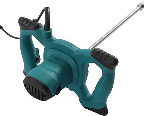 Miniatura 6 de Mezclador de hormigón de mano de 2100 W, mezclador de barro de cemento de mano, máquina mezcladora de mortero de pintura de yeso de yeso eléctrico