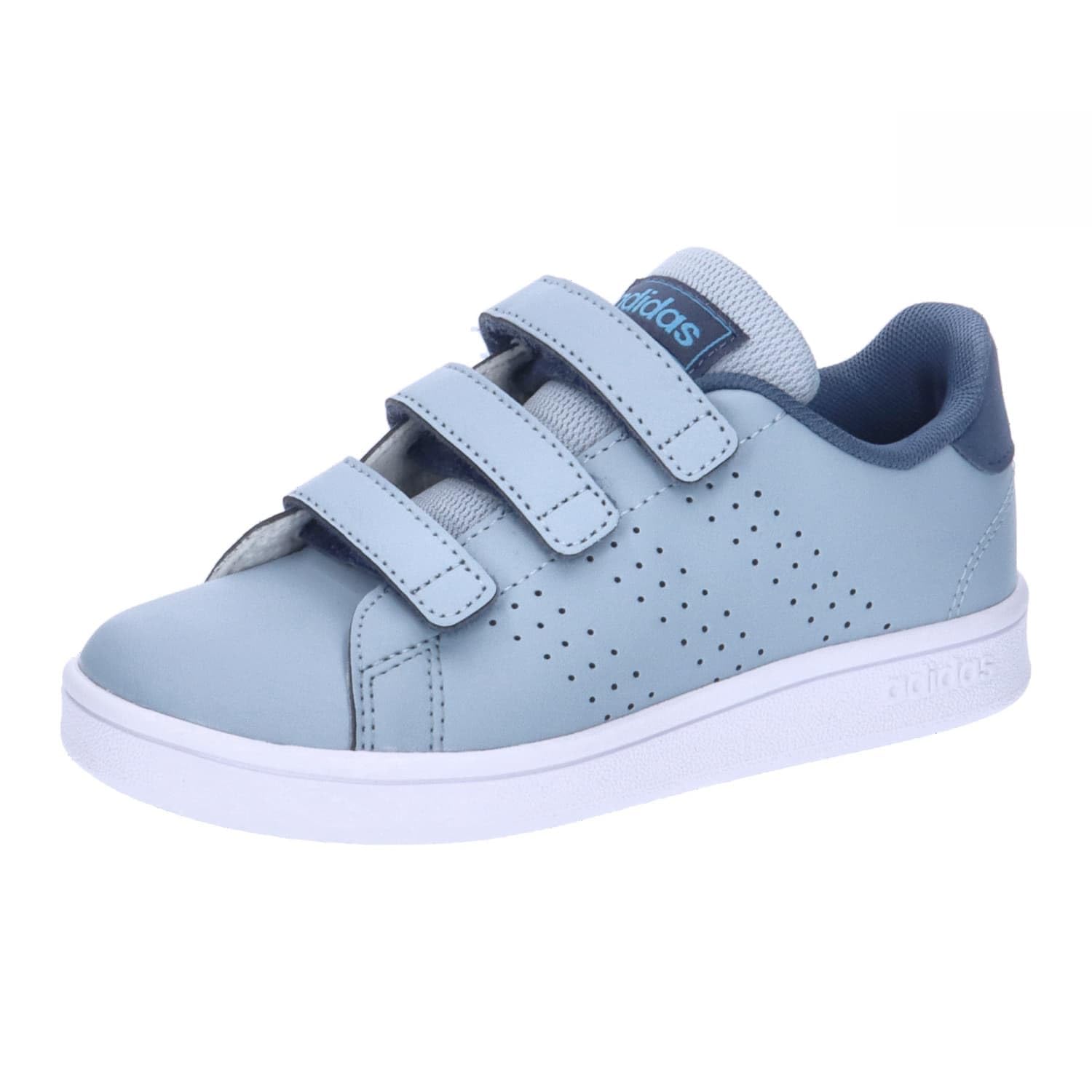 adidas Advantage Court Lifestyle Hook-and-Loop Shoes, Zapatillas Unisex niños