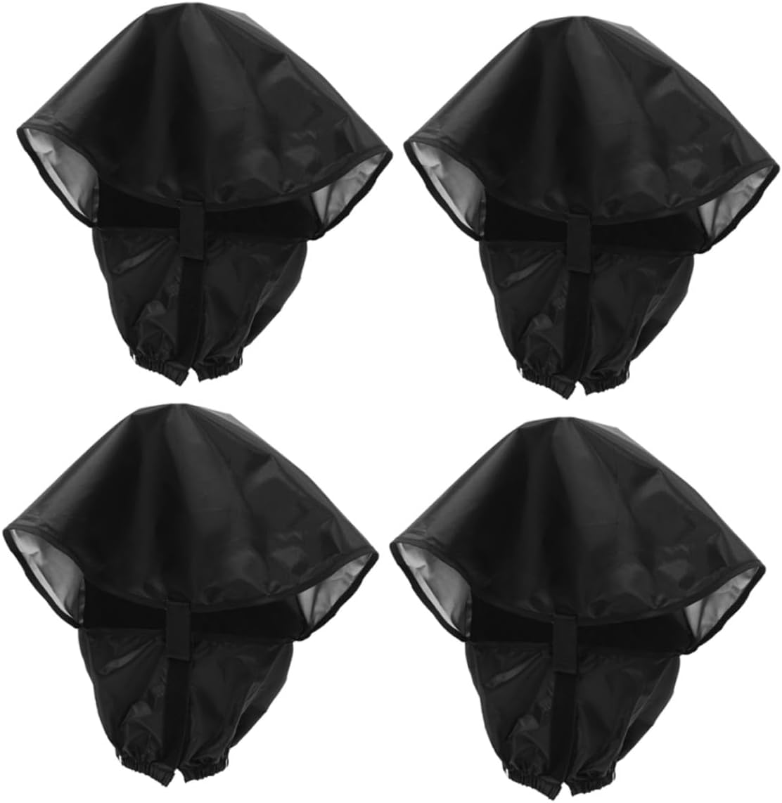 BESPORTBLE 4pcs Golf Bag Rain Hood Lightweight Oxford Cloth Protector Quick Setup Weatherproof Shield for Golf Clubs Outdoor Play
