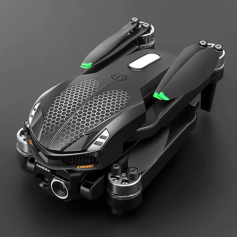 Image of SUPER TOY Drone with 4k Camera Foldable 1080P HD Drone with Brushless Motor, Obstacle Avoidance, FPV Live Video Dual Camera, Smart Gestures Selfie, One Key Take Off /Landing for Kids and Adult