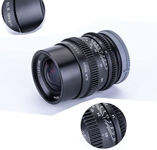 Ficha técnica SLR Magic 25mm F1.4 Lente de marco completo de apertura grande para cámara Sony E Mount - Fernando Cortés Ficha técnica SLR Magic 25mm F1.4 Lente de marco completo de apertura grande para cámara Sony E Mount - Fernando Cortés