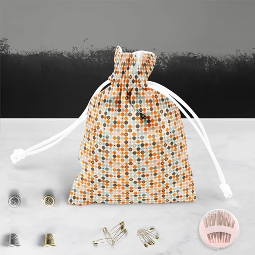 Image of ArtzFolio Abstract Retro D2 | Pouch Wrist Potli Bag | Bag for Weddings & Casual Parties