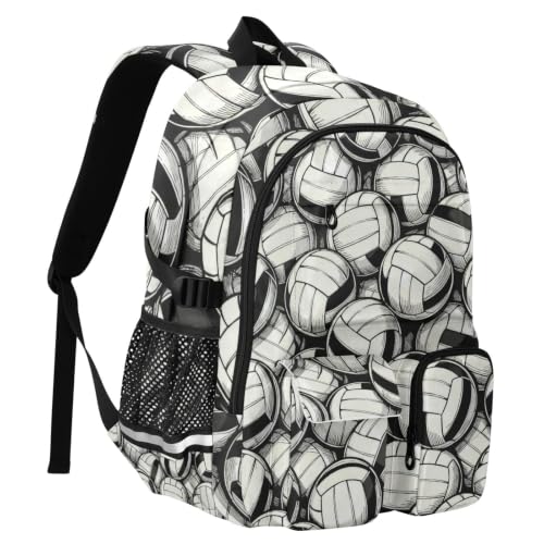 Mochila de equipaje grande de voleibol para organizar portátil y material 2