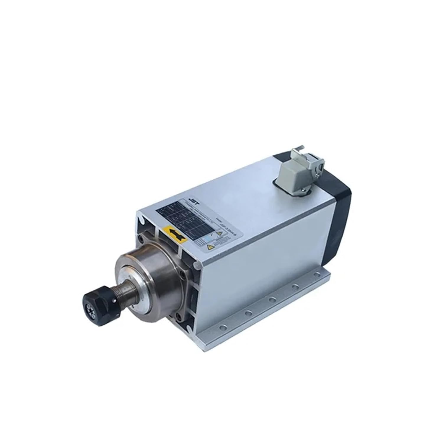 Square Air Cooling Router Motor 6KW 18000RPM ER32 Milling Machine Tool Computerized Numerical Control Carving Machine