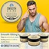 Smooth Viking Hair Styling Cream for Men - Grooming Hair Product - Matte Finish, Medium Hold and Minimal Shine Gel, Hydrating Fiber Cream for Daily Use, 2oz