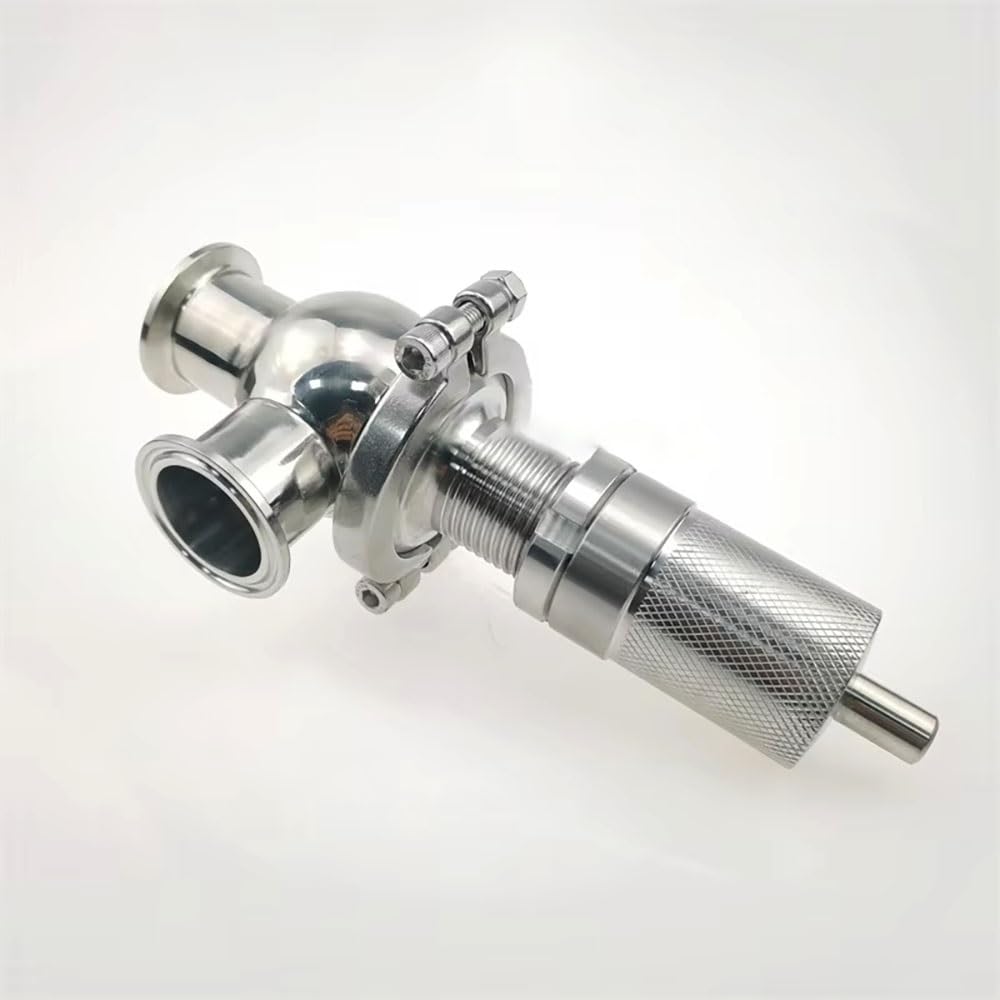 Valvole Di Sicurezza Regolabili Igieniche SS304/316L | Tri Clamp Da 1", 1-1/4", 1-1/2", 2", Guarnizione In EPDM, 0,1-4 Bar For Uso Alimentare/bevande/farmaceutico(SS304,2")