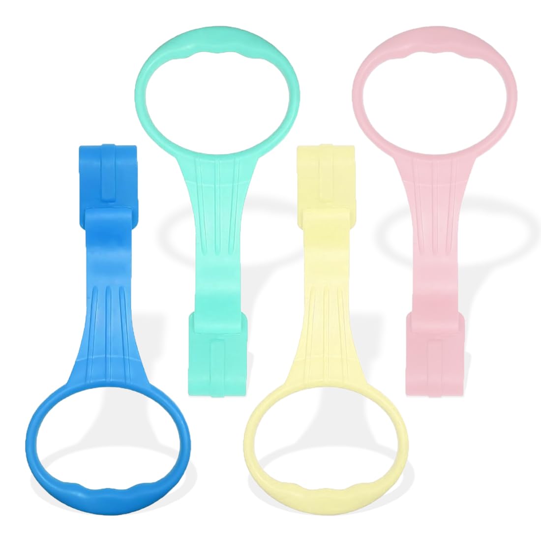 4 Maniglie per Recinto Bambini, maniglie rimovibili per lettino da campeggio e maniglie per culla neonato. Aiuto per alzarsi e imparare a camminare per bambini, adatto a box, lettino e passeggino