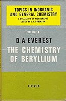 The Chemistry of Beryllium 0444402047 Book Cover