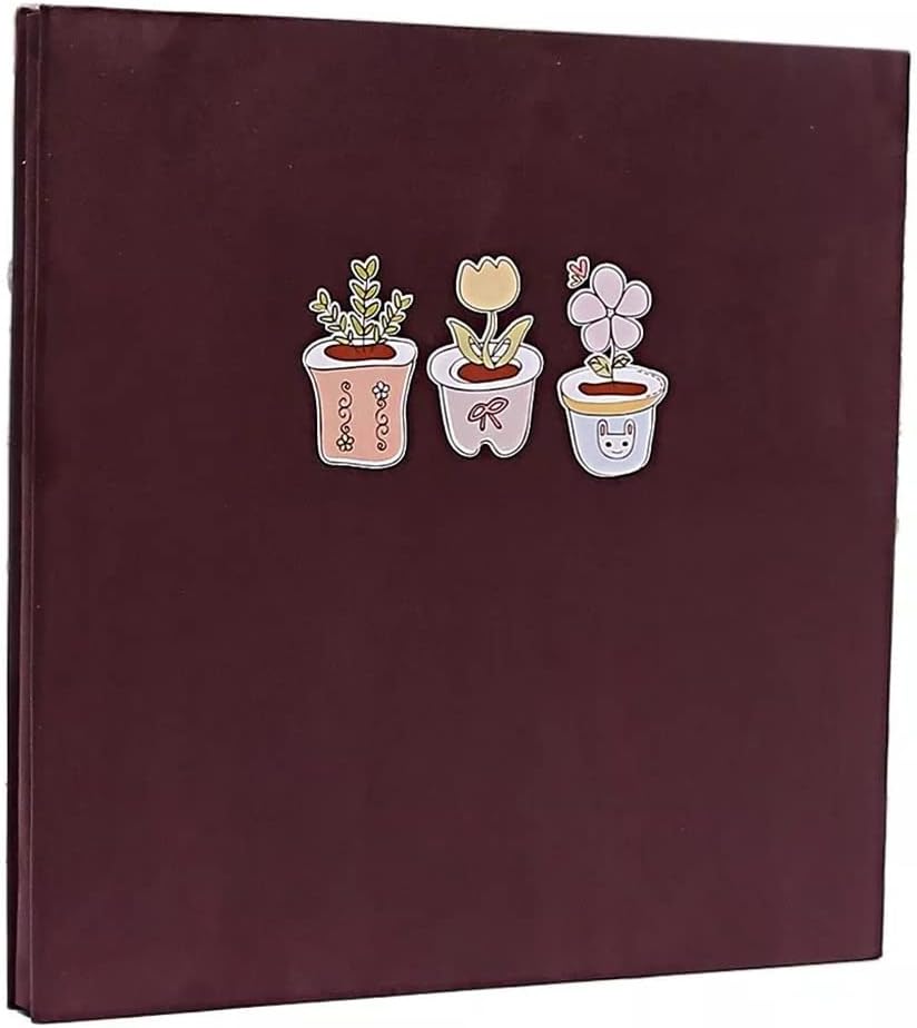 Handmade Adhesive Photo Album 10X15 Large Capacity DIY Album Photo 500 Photos Creative Memory Book Ideas