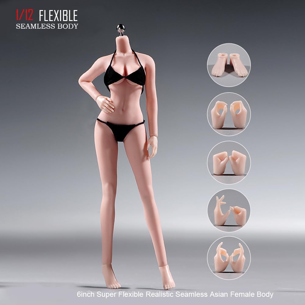 SUPER FLEXIBLE BODY フィギュア Super Flexible 1/6 Scale Child Body Figure