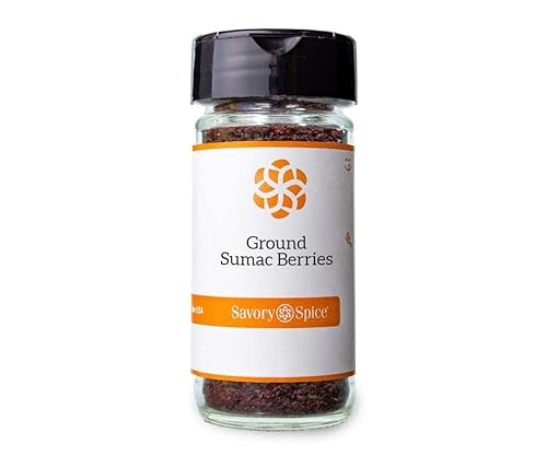 Miniatura 2 de Savory Spice - Bayas de zumaque molidas  Polvo de condimento de zumaque para cocina de Oriente Medio  Semillas de zumaque molido puro para cocina