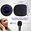 Foam Windscreen Pop Filter for Ball-Type Microphone - 6 Pack Windscreen Foam Cover for Handheld Mics to Reduce Plosive Wind Noises by YOUSHARES #2