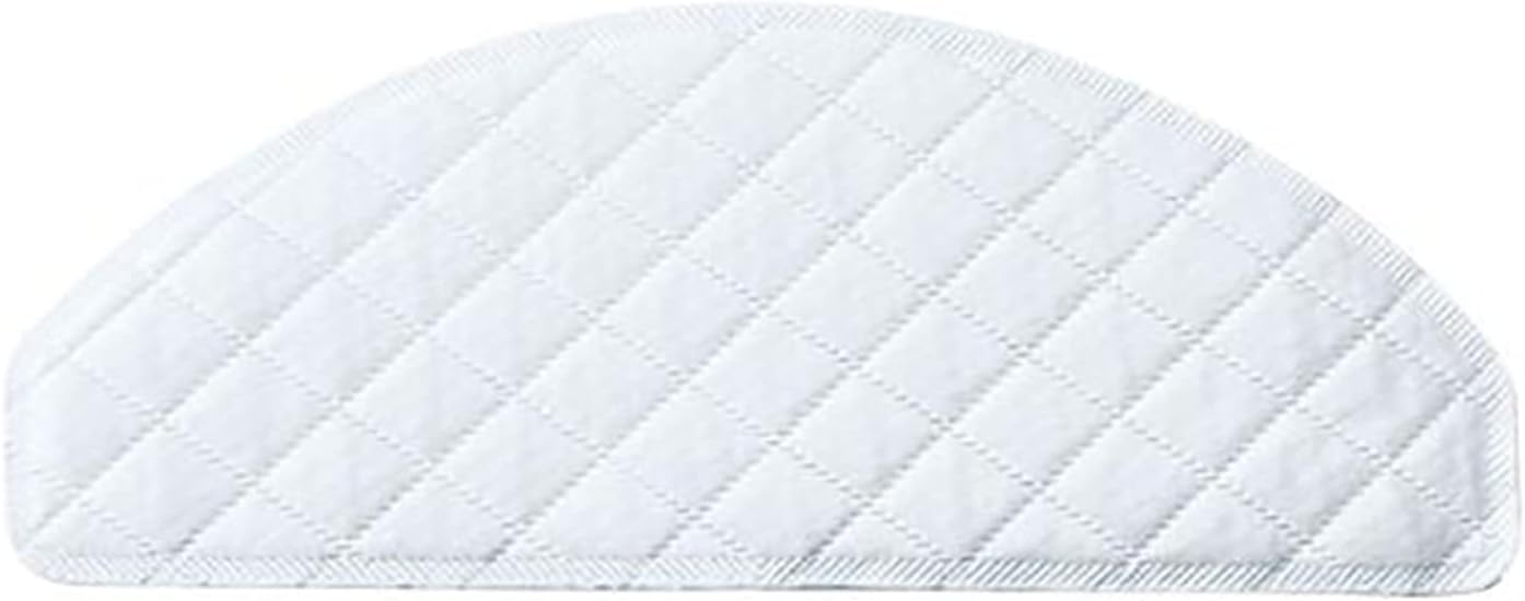 Vacuum Cleaner Mop Cloth Mopping Mat Spare Parts Disposable Wipes Fit for Ecovacs Deebot Ozmo T8 Hoover Parts and Accessories (Color : White)