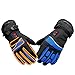 YXZQ Guantes, Regalos navideños Guantes de Motocicleta con calefacción, Guantes de Montar a Prueba de Agua con batería Recargable eléctrica, Guante con Aislamiento Artritis para Calentadores