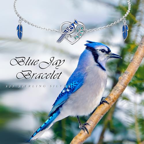 Image of Ladytree Bracelet for Women 925 Sterling Silver Cute Flying Bat /Blue Jay /Turtle /Bunny /Stingary /Octopus Charm Adjustable Bracelet Ocean Jewelry Gifts for Teen Girls Mother Wife Daughter Family